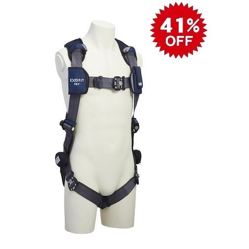 【新規・買い替え応援特価】3M DBI-サラ エグゾフィットネックス フルハーネス 128kg対応【...