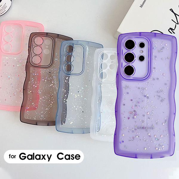 Galaxy S24 Ultraケース ラメグリッターケース Galaxy S24ケース Galax...