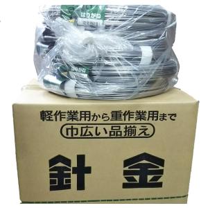 【サビに強い‼️】亜鉛メッキ針金④太さ2㎜　20kg SC 佐藤ケミカル 亜鉛メッキ 針金 #8(4.0mm)×25kg巻 約250m * : 岩内