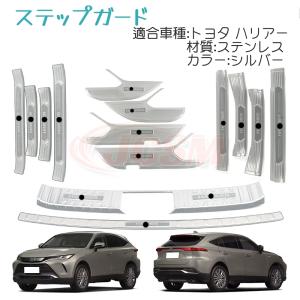 トヨタ（TOYOTA） ハリアー 60系 ドア キックガード プロテクター