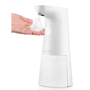 Umimile ソープディスペンサー 泡 自動 ハンドソープディスペンサー オート センサー 吐出量2段階調整 250ml 電池式 ハンドソープ 食器