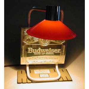 バドワイザー Budweiser ビンテージ パブミラー 幅約67.5cm×厚さ約2cm