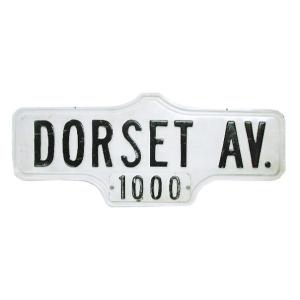 US DORSET AV.ストリート看板