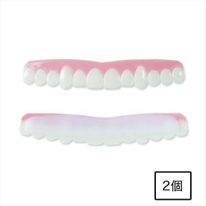 付け歯　すきっ歯　歯並び　快適生活　繰り返し使える「ワンタッチ付け歯」2個｜kensei-online