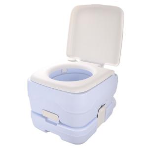 山善 本格派ポータブル水洗トイレ 簡易トイレ(20L) SE-70115