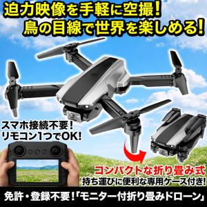 快適生活 免許・登録不要!「モニター付折り畳み...の詳細画像1