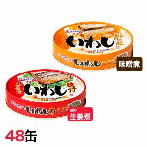 いわし 缶詰 常備食 快適生活 キョクヨー いわし缶詰 48缶｜kensei-online