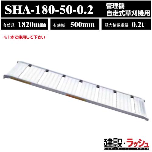 【昭和ブリッジ】アルミブリッジ 全長1820mm×有効幅500ｍｍ 最大積載200kg 1本セット ...