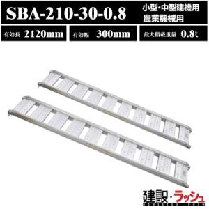 アルミブリッジ 農業機械用 2本組 SRC-180-25-0.5XB 昭和ブリッジ 長さ