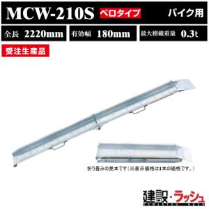 昭和ブリッジ MCW-180T アルミブリッジ (ツメタイプ) MCW-T型