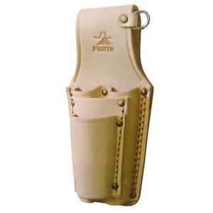 SK11 本革製 ペンチ差し ドライバー差し 4丁 工具差し DVC-KZ22 腰袋