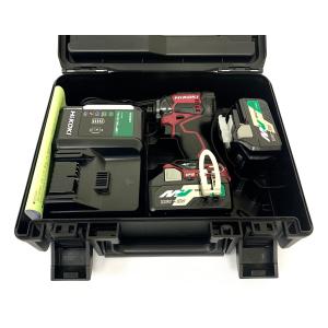 HiKOKI　WH36DC(2XPR)　 電地2個・充電器・ケース付コードレスインパクトドライバー マルチボルト36V 　フレアレッド