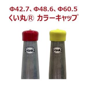 カラーキャップ　Φ42.7・Φ48.6・Φ60.5　くい丸　土木工事　　　　【個人宅配送不可】