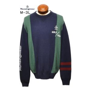 マンシングウエア メンズ セーター メンズ MG5FST80M 手洗い可 ウォッシャブルセーター ク...