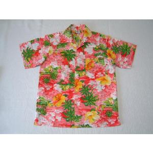 pataloha Kaka'ako 2020 アロハシャツ　サイズ2 ピンク pataloha Kaka´ako 2020 アロハシャツ サイズ2 ピンク