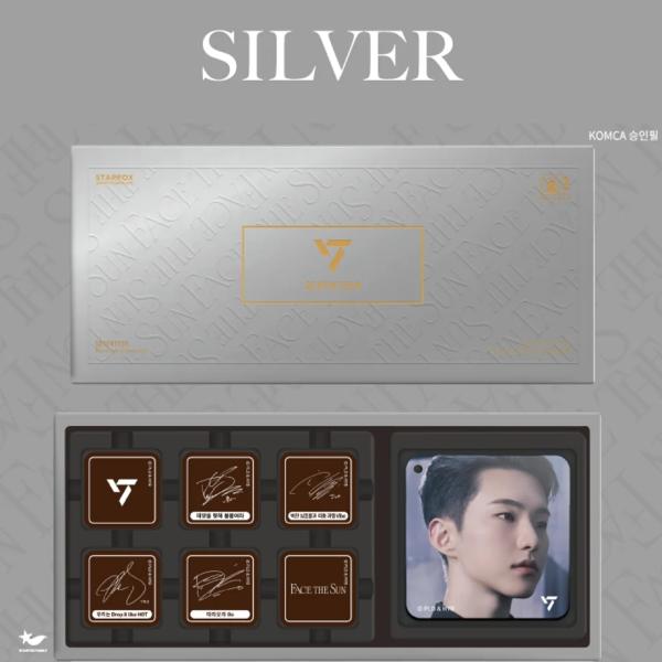 【送料込】 SEVENTEEN ARTIST CHOCOLATE Silver 6枚(アクリルマグネ...