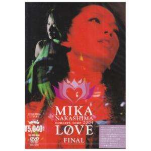 DVD/中島美嘉/MIKA NAKASHIMA concert tour 2004”LOVE”FINAL｜kenso-mtt