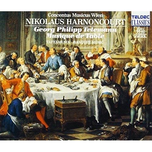 CD/ニコラウス・アーノンクール ウィーン・コンツェントゥス・ムジクス/テレマン:ターフェルムジーク...