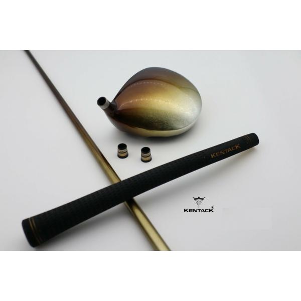 #203 HIKYU 銀箔グラデーション蒔絵ドライバー 4家紋(4S)シャフト (DESIGNED ...