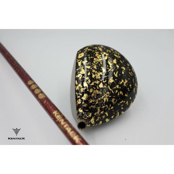 #219 KH-888 ドライバー蒔絵黒 4家紋(4S)シャフト (DESIGNED by 本間裕朗...