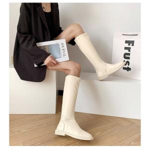 ブーツレディース秋冬ジョッキーブーツ厚底靴�