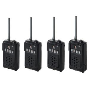 JVCケンウッド（JVC KENWOOD） インカム 4台セット ケンウッド UBZ
