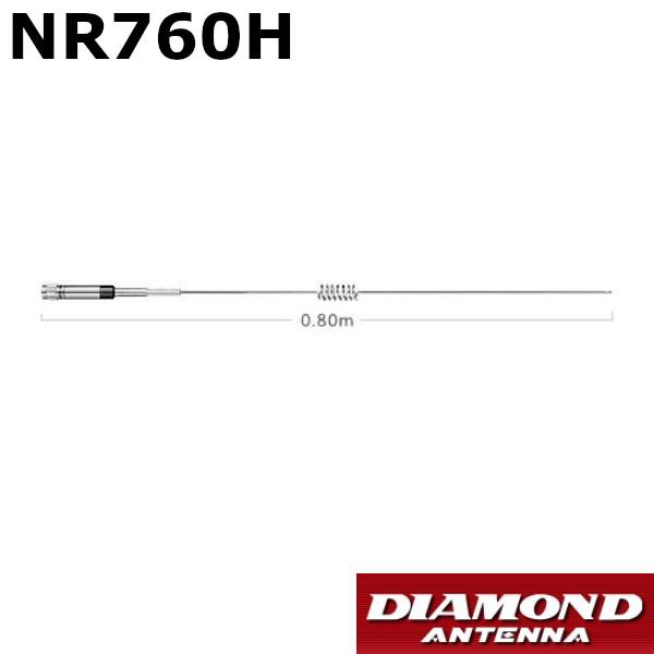 NR760H　144MHz/430MHz帯 高利得２バンドノンラジアルアンテナ　第一電波工業/ダイヤ...