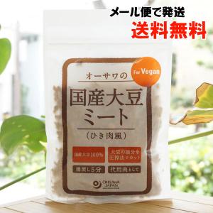オーサワの国産大豆ミート (ひき肉風) 100g...の商品画像