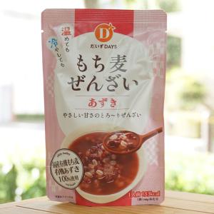 もち麦ぜんざい(あずき) 140g だいずDAYS