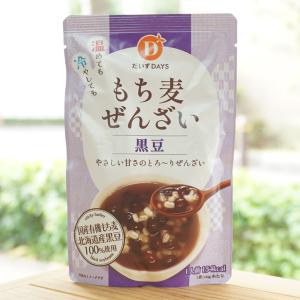 もち麦ぜんざい(黒豆)/140g　だいずDAYS