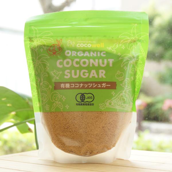 有機ココナッツシュガー 230g ココウェル ORGANIC COCONUT SUGAR