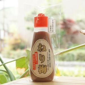 無農薬ねり梅 (三年梅) 120g 中本梅農園　梅醤番茶に、おにぎりの具に　京都正食友の会推奨品