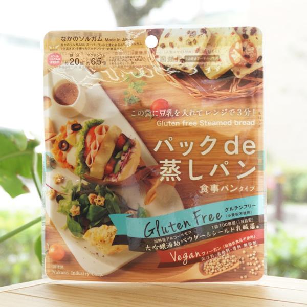 パック de 蒸しパン (食事パンタイプ) 80g×60袋 なかのソルガム