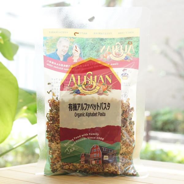 アルファベットパスタ 80g アリサン Organic Alphabet Pasta