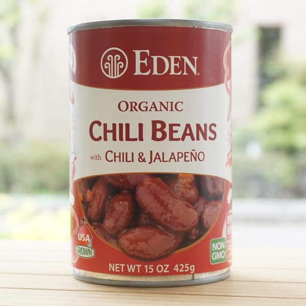 EDEN 有機チリビーンズ (缶) 425g アリサンOrganic Chili Beans wit...