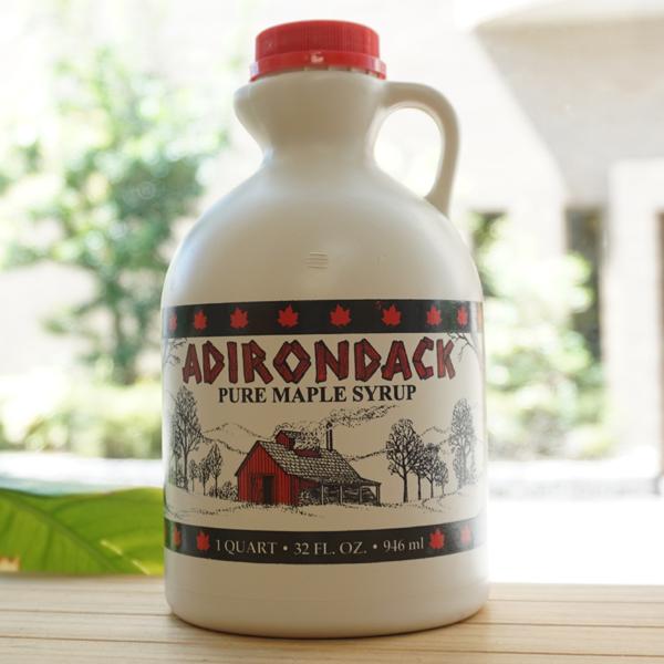 ADIRONDACK 有機メープルシロップクォート 946ml アリサン