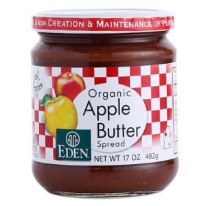 EDEN 有機アップルバター 482g アリサン  Organic Apple Butter Spr...