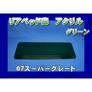 17スーパーグレート用 安全窓 レッド 透明 外窓 : トラックショップ