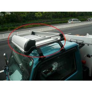 日本ボデーパーツ工業 2tキャンター標準用 アルミルーフキャリア