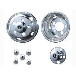 ライナー　ホイールキャップ　ジェネレーション　キャンター　トラック　デコトラ ジェネレーションキャンター用 ホイールライナー 5.50K × 16-115 5穴