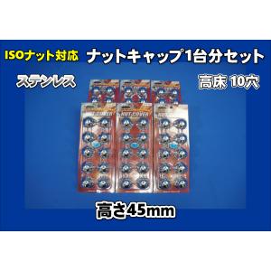 パーフェクトクオン10穴用33mmナットキャップ1台分セット : トラック