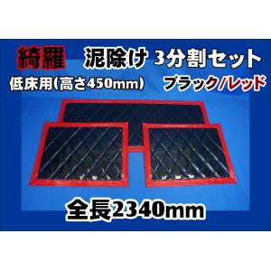 ジェットイノウエ 泥除け綺羅 キラ 大型 低床用 3分割セット 高さ