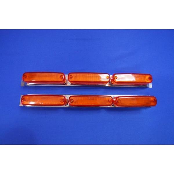 ３ＤハイパワーＮＥＯ　３連　 車高灯 セット　アンバー/アンバー