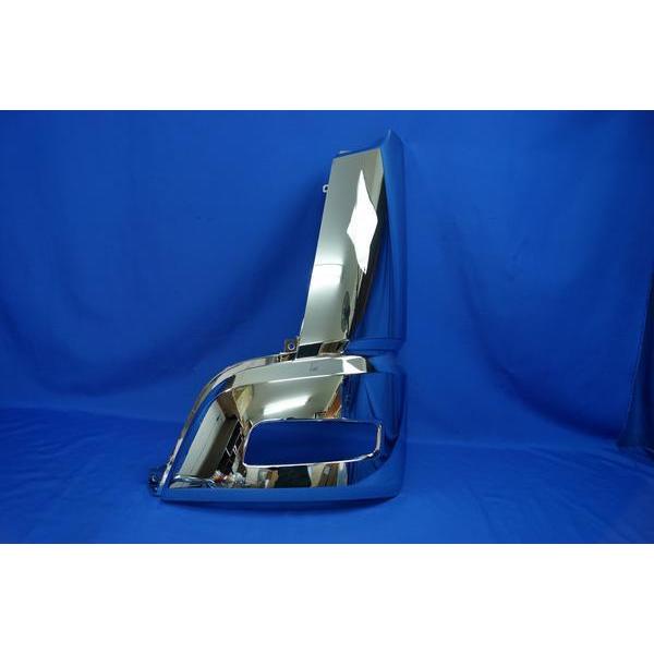 07スーパーグレート用メッキコーナーパネル左側LH