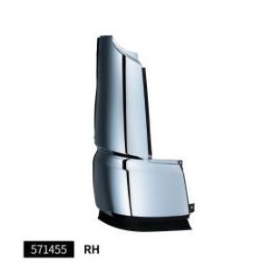 17スーパーグレート用 メッキコーナーパネル RH　運転席側