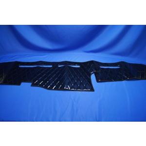 いすゞNEWエルフ用 ダッシュマット ブラック赤糸 : トラック