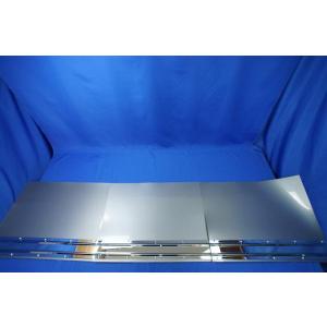 まい　長タレ　黒　三分割 長たれ3分割セット 泥除け New絆ブラック/レッド 【2トンワイド