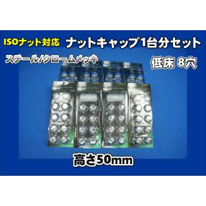 日本ボデーパーツ工業 17プロフィア8穴用33mmナットキャップ1台分