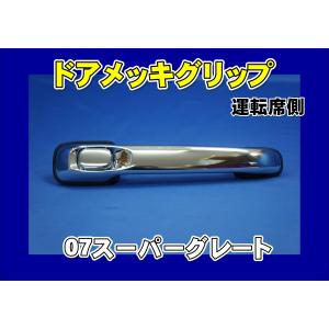 日野自動車 グランドプロフィア用 メッキドアグリップセット