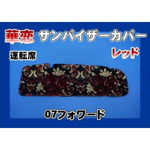 ファイブスターギガ用 新格子 サンバイザーカバー 運転席/助手席